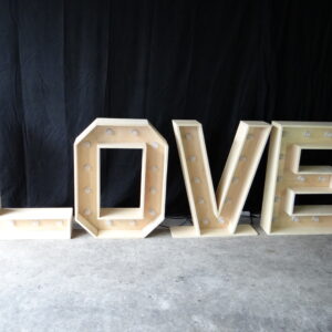 Letters “Love”