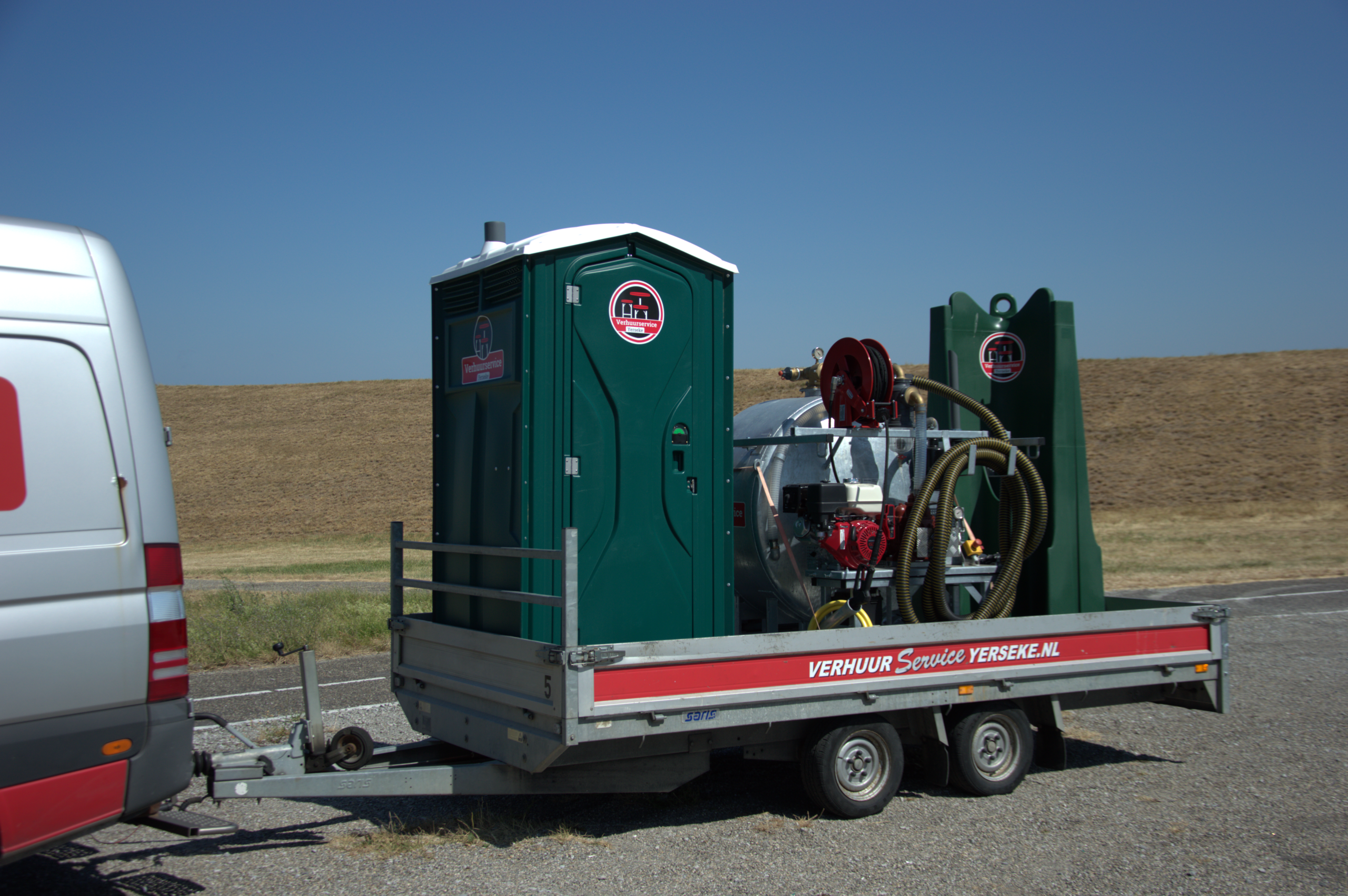 Mobiel toilet met urinoir - Afbeelding 6